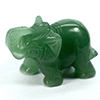 Natural Genuine Burmese Jade 119.29 Ct. Elephant Carving Shape
