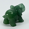 Natural Genuine Burmese Jade 120.26 Ct. Elephant Carving Shape