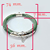 189.42 Ct. Natural Genuine Burmese Jade Bangle Diameter With Silver Jewelry