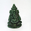 Natural Genuine Burmese Jade 42.00 Ct. Happy Ganesha Carving Shape