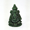 Natural Genuine Jade 36.38 Ct. Happy Ganesha Carving Shape Gemstone From Thailand
