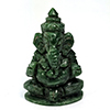Natural Genuine Burmese Jade 37.50 Ct. Happy Ganesha Carving Shape