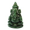 Natural Genuine Burmese Jade 43.33 Ct. Happy Ganesha Carving Shape