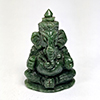Natural Genuine Burmese Jade 32.26 Ct. Happy Ganesha Carving Shape