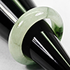 14.60 Ct. Beauteous Natural Gemstone White Green Rings Jade Size 6