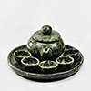 Natural Genuine Burmese Jade 2275.00 Ct. Kettle Tea Drink set Carving Shape