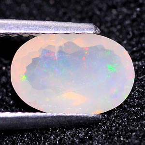 0.86 Ct. Oval Shape Natural Multi Color Opal Sudan Gem