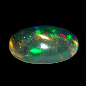 Unheated 1.22 Ct. Natural Multi Color Opal Sudan Gem