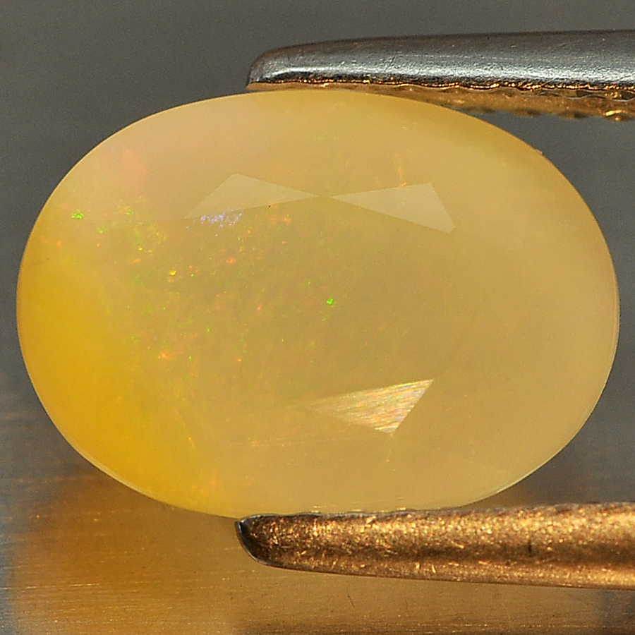 2.14 Ct. Oval Shape Natural Multi Color Opal Sudan Gem