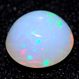 0.98 Ct. Oval Cabochon Natural Multi Color Opal Sudan