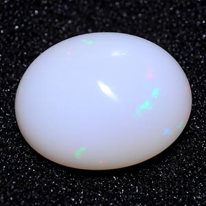 5.28 Ct. Oval Cabochon Natural Multi Color Opal Unheated Gem
