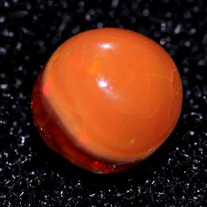 Unheated 0.30 Ct. Oval Cab Natural Multi Color Opal Gem