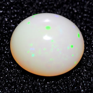 Unheated 0.96 Ct. Oval Cab Natural Multi Color Opal Gem