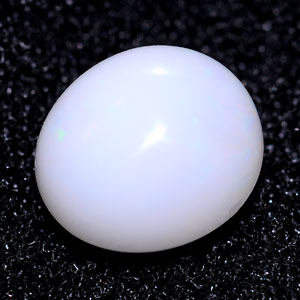 Unheated 1.37 Ct. Oval Cab Natural Multi Color Opal Gem
