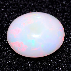 Unheated 0.68 Ct. Oval Cab Natural Multi Color Opal Gem