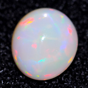 0.72 Ct. Oval Cabochon Natural Multi Color Opal Sudan