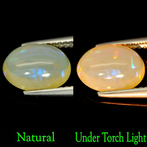 Unheated 2.03 Ct. Natural Multi Color Opal Sudan Gem