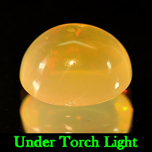 1.90 Ct. Oval Cabochon Natural Multi Color Opal Sudan