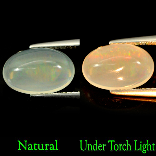Unheated 2.86 Ct. Natural Multi Color Opal Sudan Gem