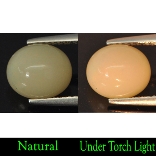 2.22 Ct. Oval Cabochon Natural Multi Color Opal Sudan