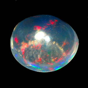 1.74 Ct. Oval Cabochon Natural Multi Color Opal Sudan