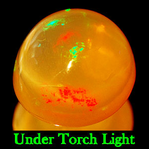 1.34 Ct. Oval Cab Natural Multi Color Opal Sudan Gem