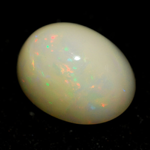 4.25 Ct. Oval Cab Natural Multi Color Opal Unheated