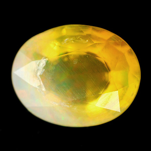 1.49 Ct. Oval Natural Multi Color Opal Sudan Unheated