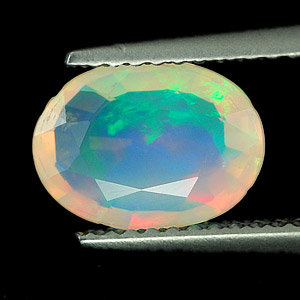 1.16 Ct. Oval Shape Natural Multi Color Play Of Colour Opal Unheated