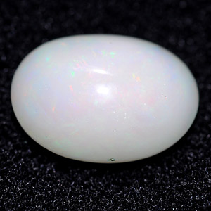 3.76 Ct. Oval Cab Natural Gem Multi Color Opal  Ethiopia Unheated