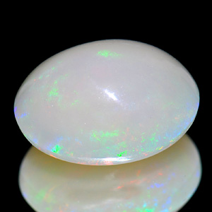 3.18 Ct. Oval Cabochon Natural Multi Color Opal Unheated