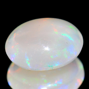0.80 Ct. Oval Cabochon Natural Multi Color Opal Sudan