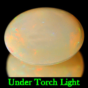 Unheated 0.84 Ct. Natural Multi Color Opal Sudan Gem