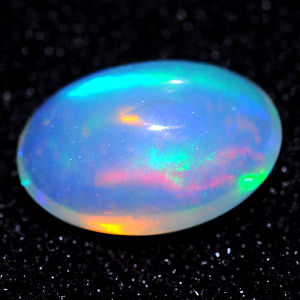 Unheated 0.94 Ct. Natural Multi Color Opal Sudan Gem