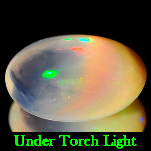 Unheated 1.34 Ct. Natural Multi Color Opal Sudan Gem
