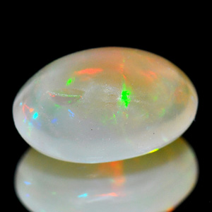 1.04 Ct. Oval Cabochon Natural Multi Color Opal Sudan