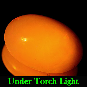 Unheated 1.74 Ct. Oval Cab Natural Gem Multi Color Opal