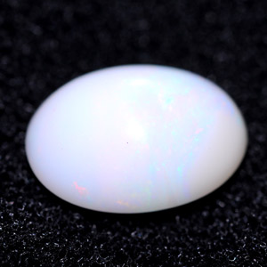 Unheated 2.23 Ct. Oval Cab Natural Gem Multi Color Opal