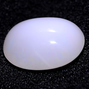 Unheated 5.94 Ct. Oval Cab Natural Gem Multi Color Opal
