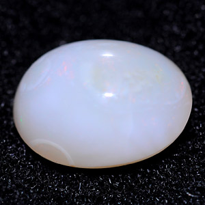 Unheated 3.56 Ct. Oval Cab Natural Gem Multi Color Opal