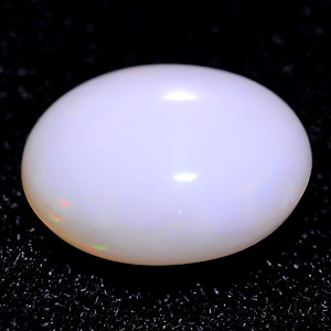 Unheated 3.76 Ct. Oval Cab Natural Gem Multi Color Opal