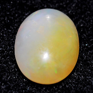 0.96 Ct. Oval Cabochon Natural Multi Color Opal Sudan