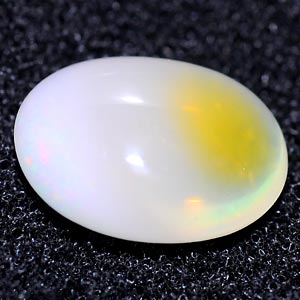 2.06 Ct. Oval Cabochon Natural Multi Color Opal Sudan