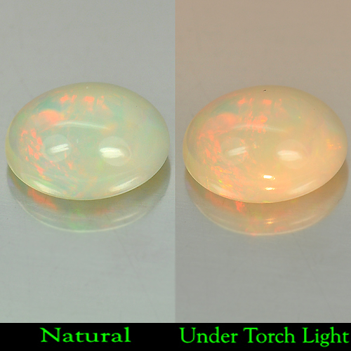 Unheated 3.15 Ct. Natural Multi Color Opal Sudan Gem
