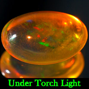 Unheated 0.84 Ct. Natural Multi Color Opal Sudan Gem
