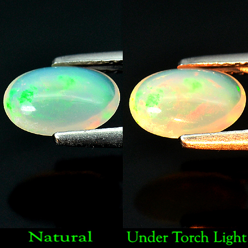 Unheated 0.83 Ct. Natural Multi Color Opal Gem