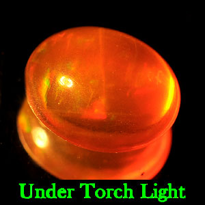 0.95 Ct. Oval Cabochon Natural Multi Color Opal Sudan