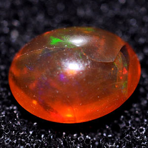 0.71 Ct. Oval Cabochon Natural Multi Color Opal Sudan