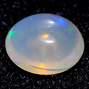0.81 Ct. Oval Cabochon Natural Multi Color Opal Sudan