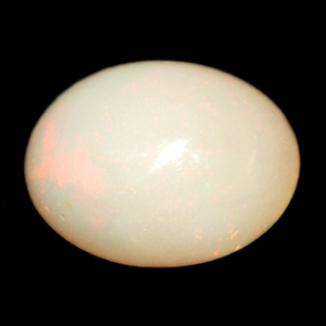 0.59 Ct. Oval Cabochon Natural Multi Color Opal Sudan